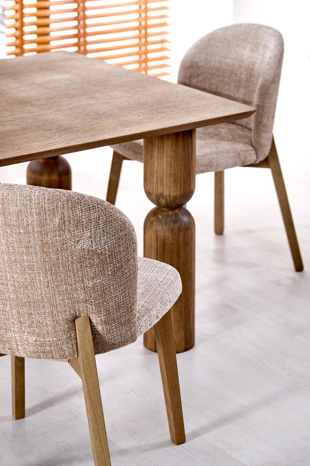 Krēsls Noria 86/48/56/50 cm ozols/bešs - N1 Home