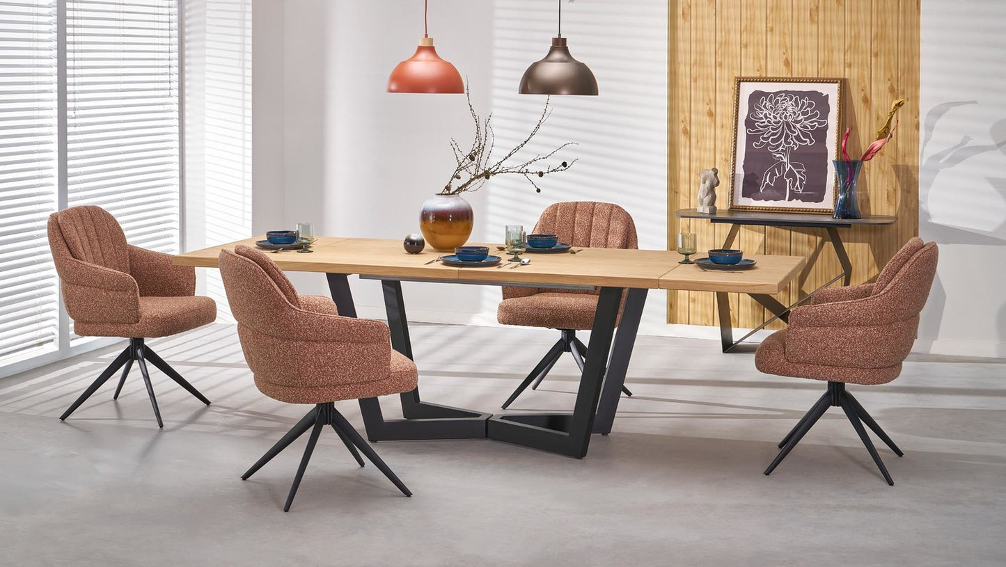 Krēsls Apuli 61/70/92/51 cm kaneļi - N1 Home