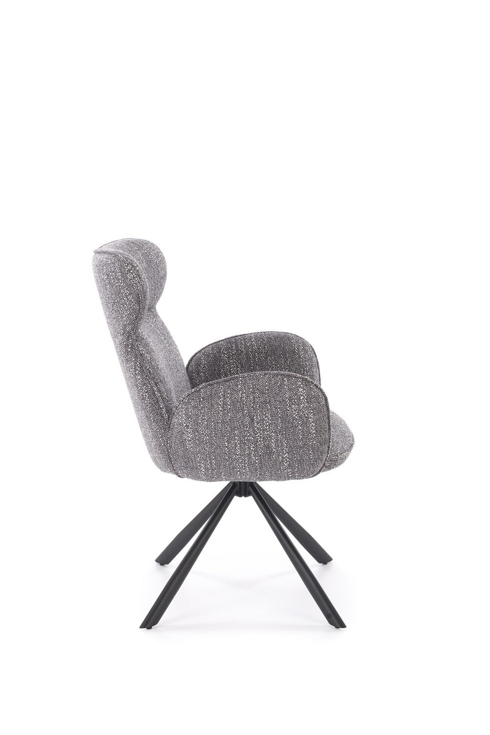 Krēsls Loko 63/64/93/50 cm pelēks - N1 Home