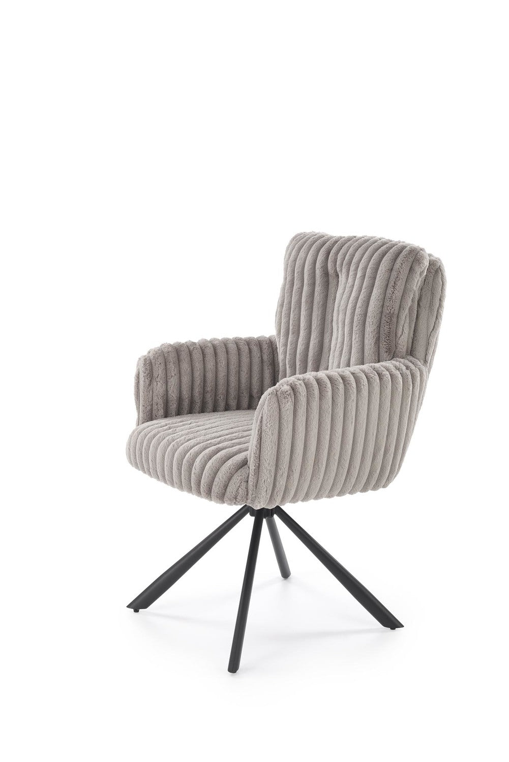 Krēsls Lido 62/68/93/52 cm pelēks - N1 Home