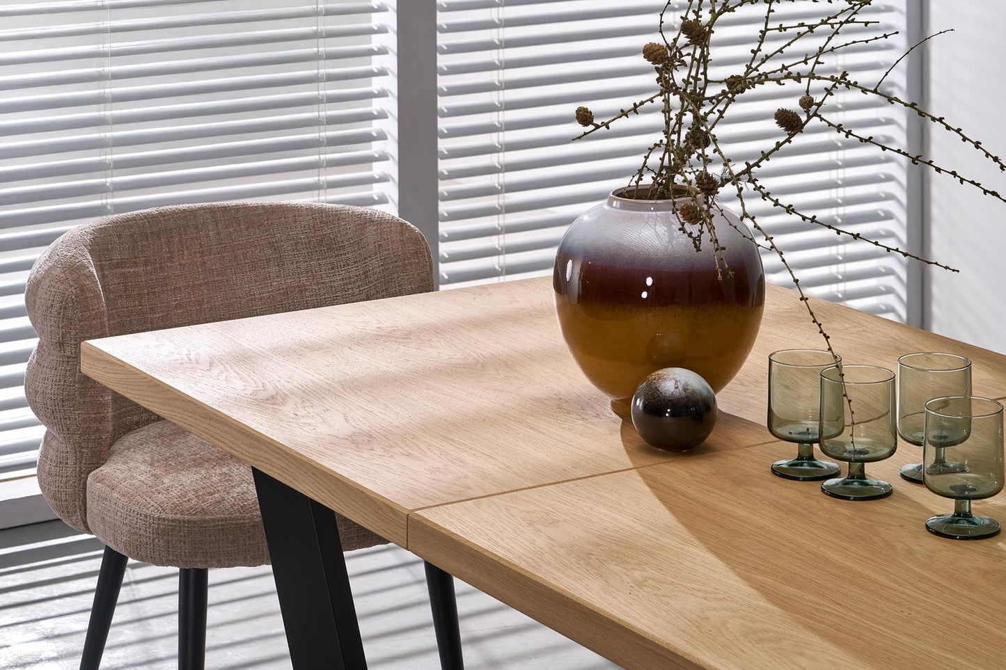 Krēsls Borif 62/64/79/51 cm bēšs - N1 Home