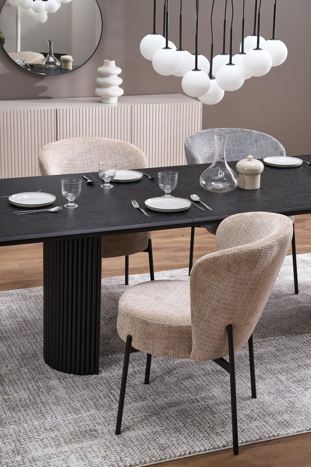 Krēsls Bloom 55/66/80/51 cm bēšs - N1 Home