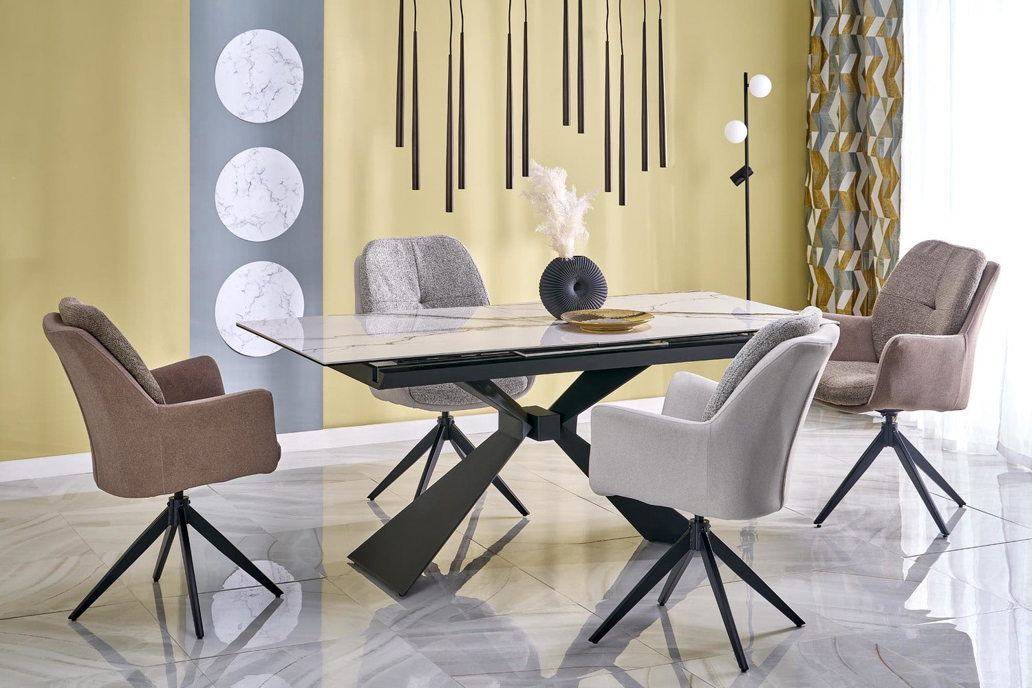 Krēsls Nuovo 65/73/94/50 cm brūns - N1 Home