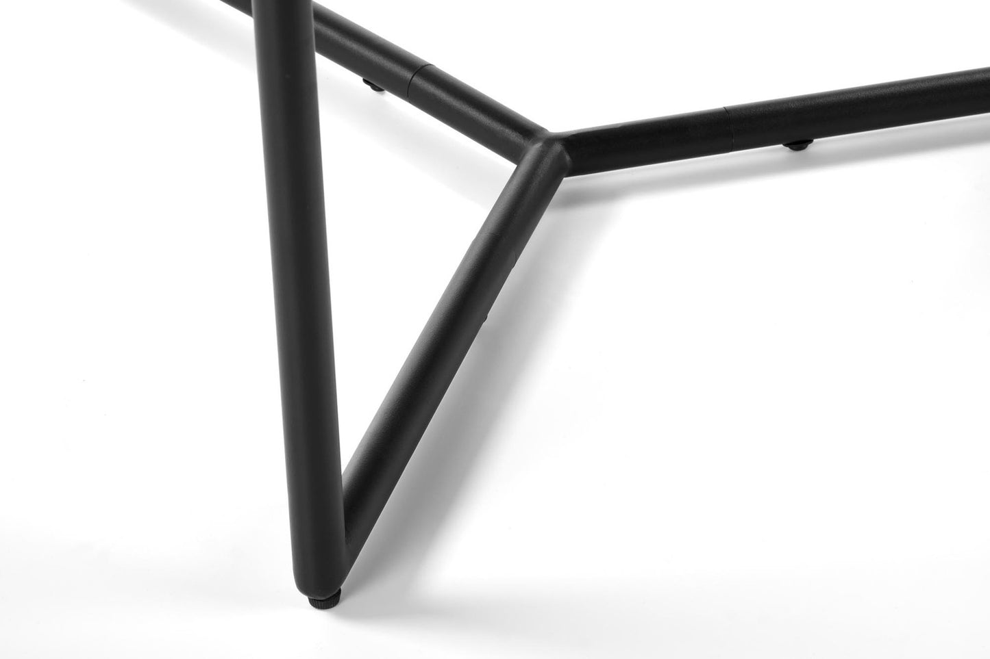 Kafijas galds Kosmo 80/45; 60/30 cm melns - N1 Home