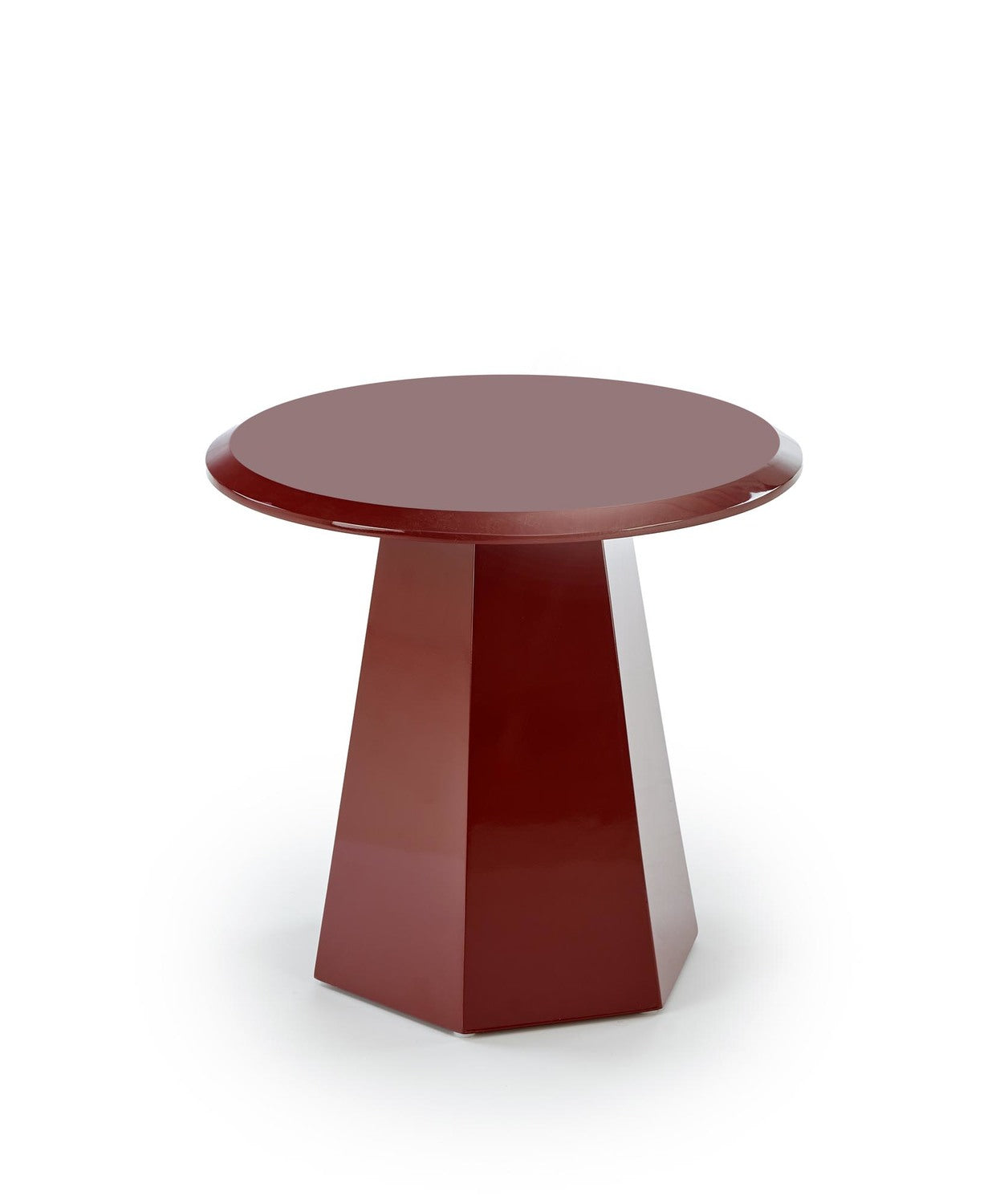 Kafijas galds Lolo 50/47 cm bordo - N1 Home