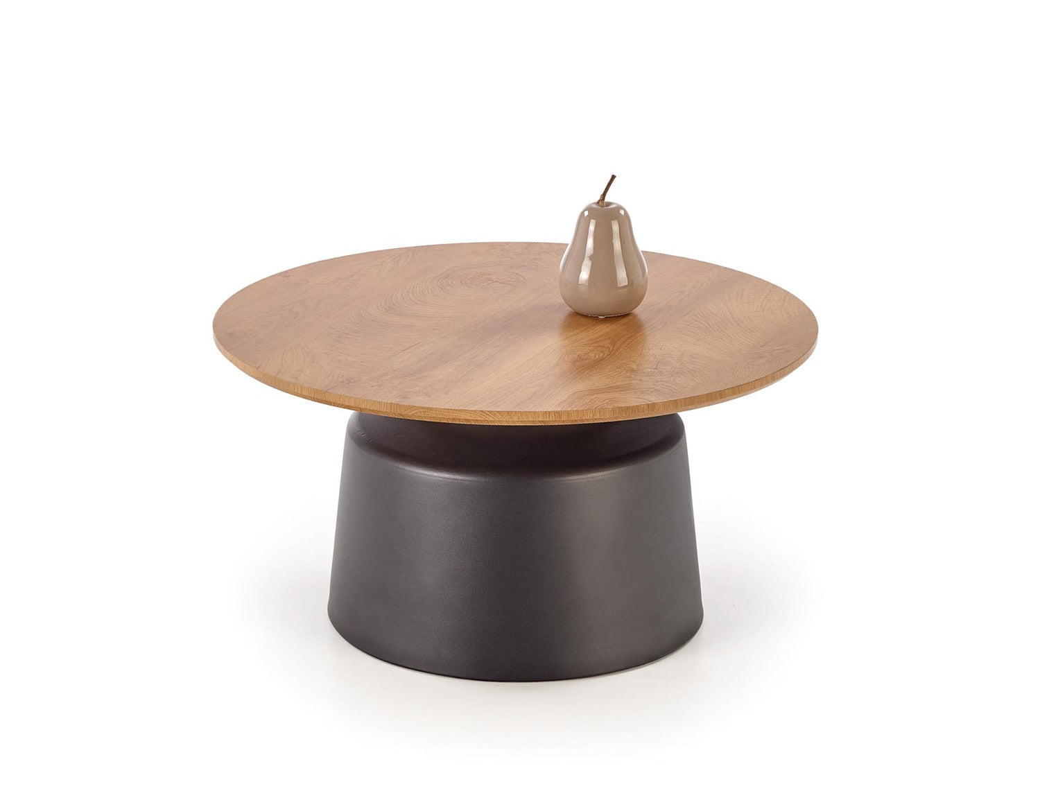 Kafijas galds(2) Malo 70/36 un 50/45 cm dabīgs/melns - N1 Home