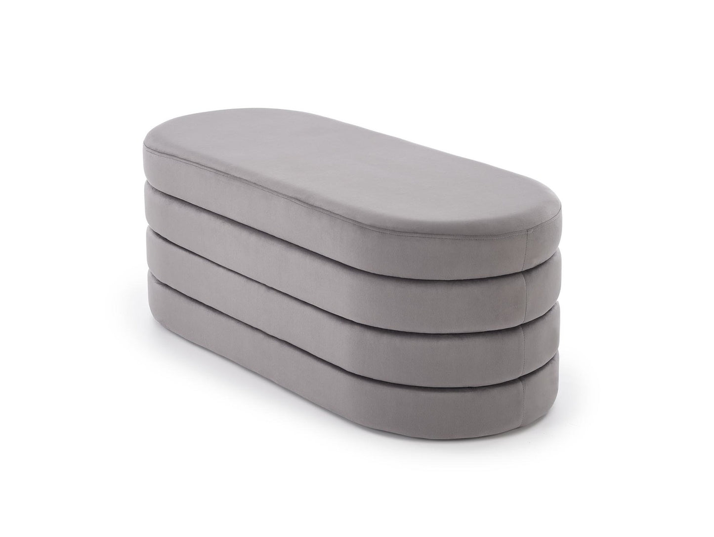 Pufs Kalipi 110/46/42 cm pelēks - N1 Home