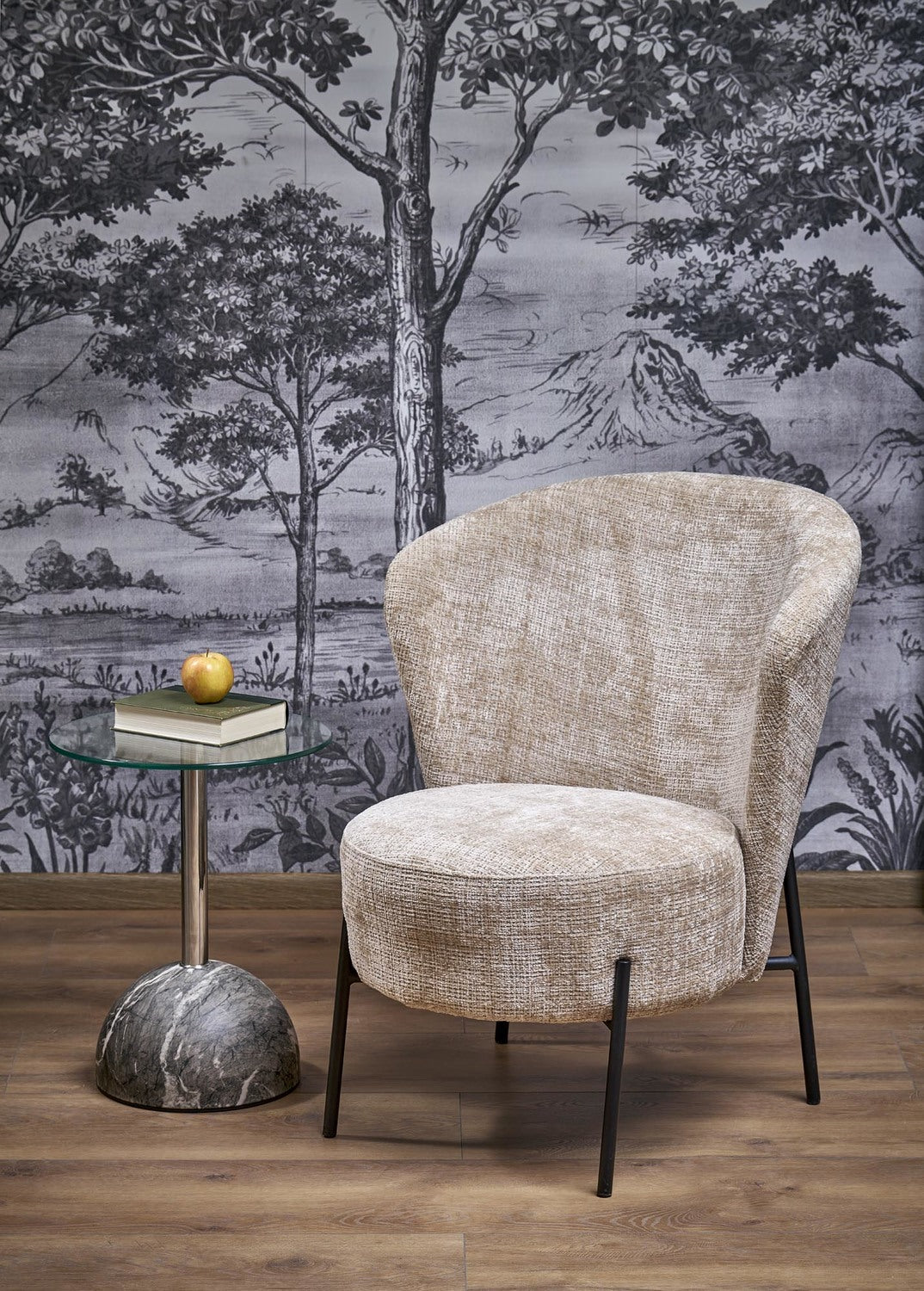 Krēsls Cersir 70/79/85/45 cm bēšs - N1 Home