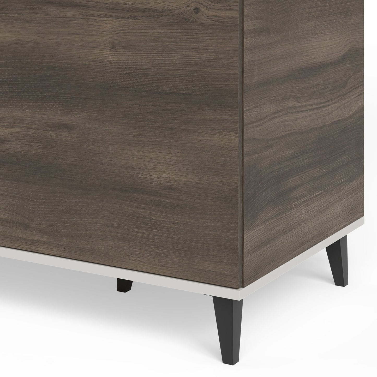 Skapis Berlin 90/55/182 cm kašmirs/valrieksts