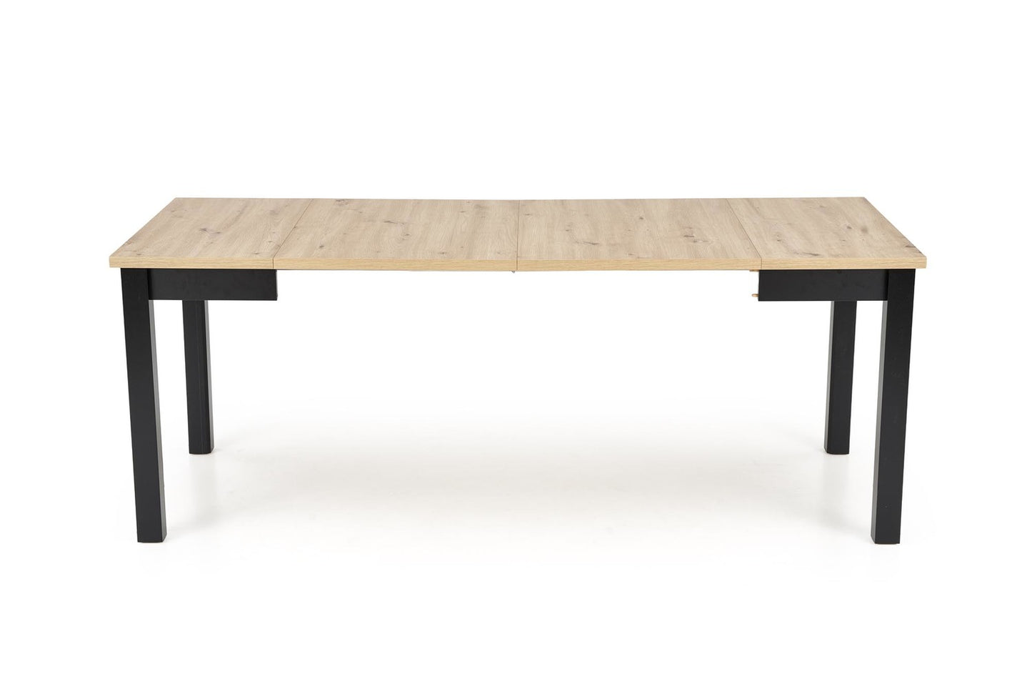 Galds Kubi 80/80/76 cm amatniecisks ozols/melns - N1 Home