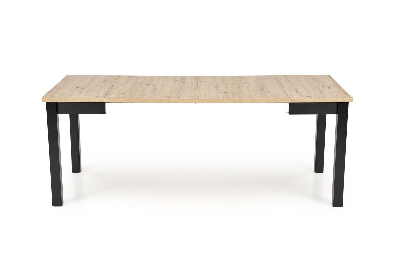 Galds Kubi 80/80/76 cm amatniecisks ozols/melns - N1 Home