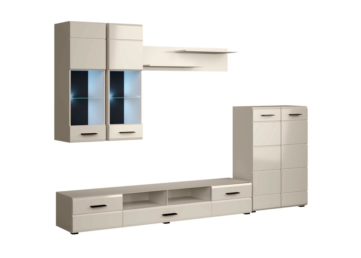 Mēbeļu komplekts Valena 280 cm kašmirs - N1 Home