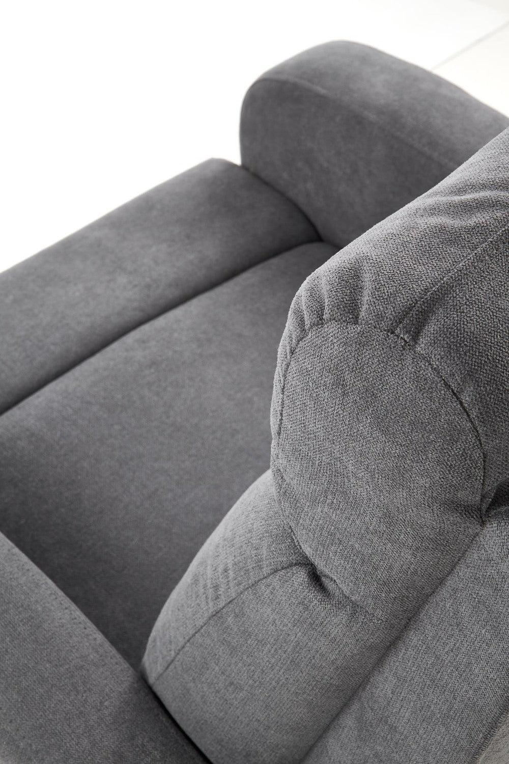 Krēsls Osals 75/95–158/100–79/49 cm pelēks - N1 Home