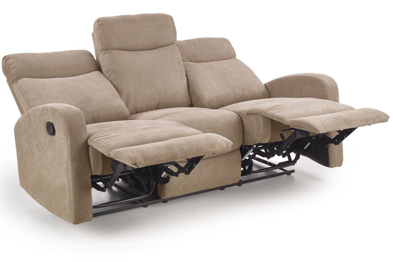 Dīvāns Osals 180/95-158/100-79/49 cm bēšs - N1 Home