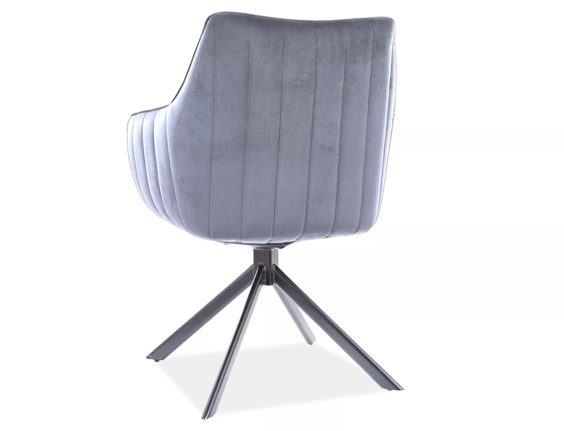 AZALIA SAMTA KRĒSLS MELNS RĀMIS/PELĒKS BLUVEL 14 - N1 Home