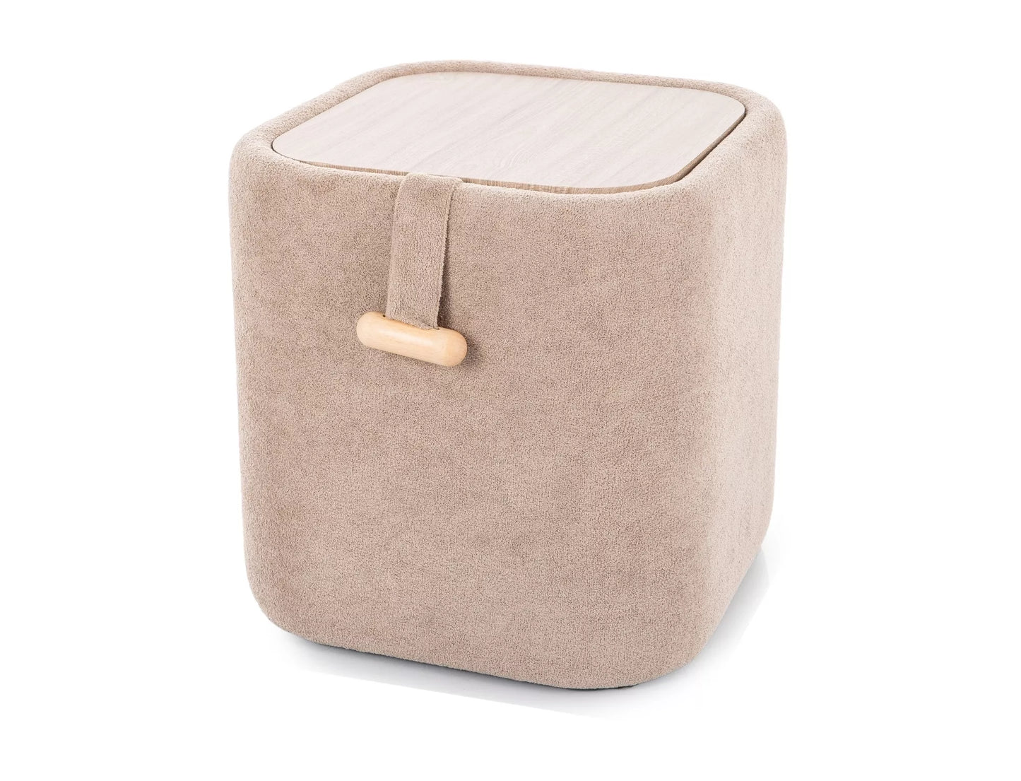 Pufs Naps 42/37/37 cm tumši bēšs - N1 Home