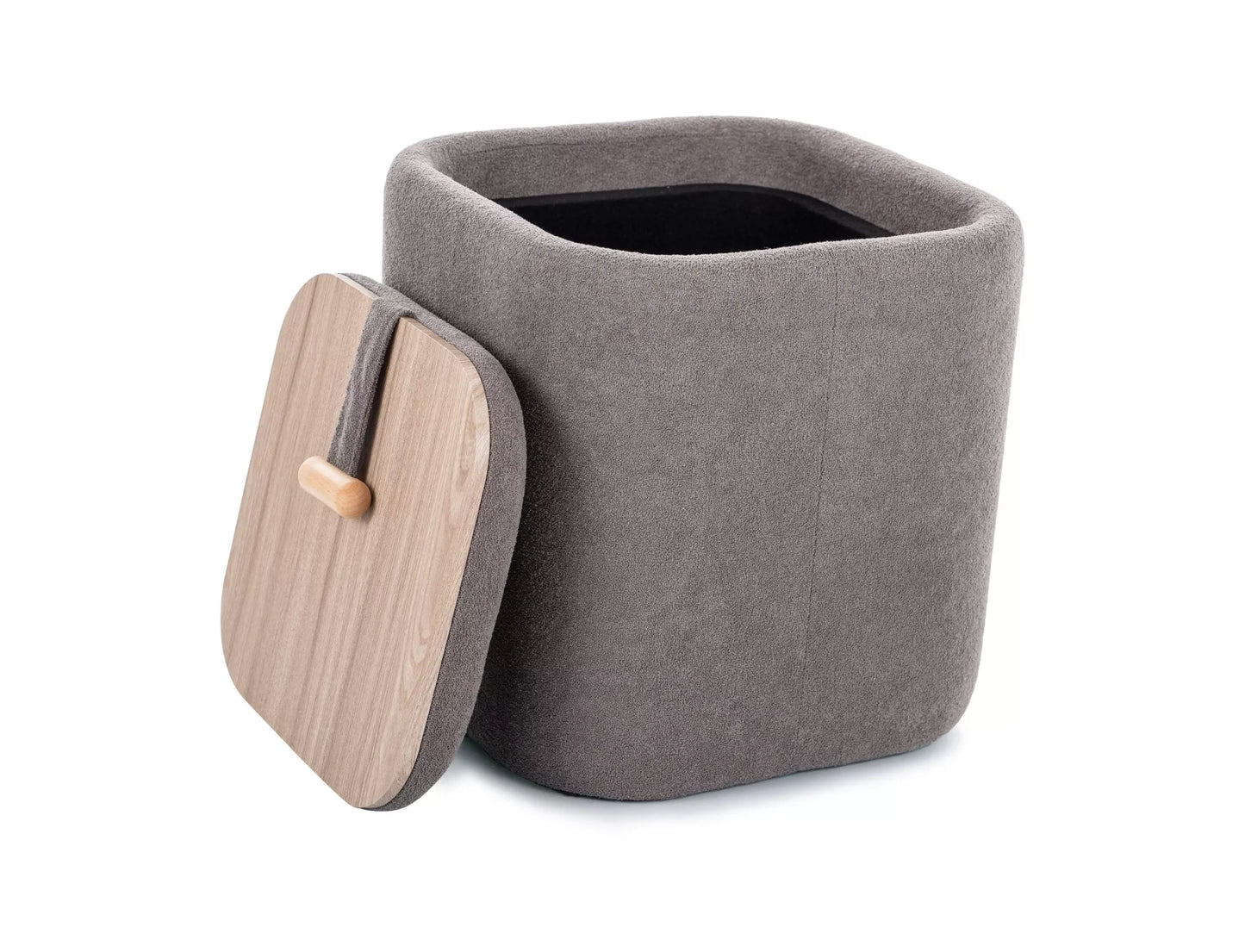 Pufs Naps 42/37/37 cm pelēks - N1 Home