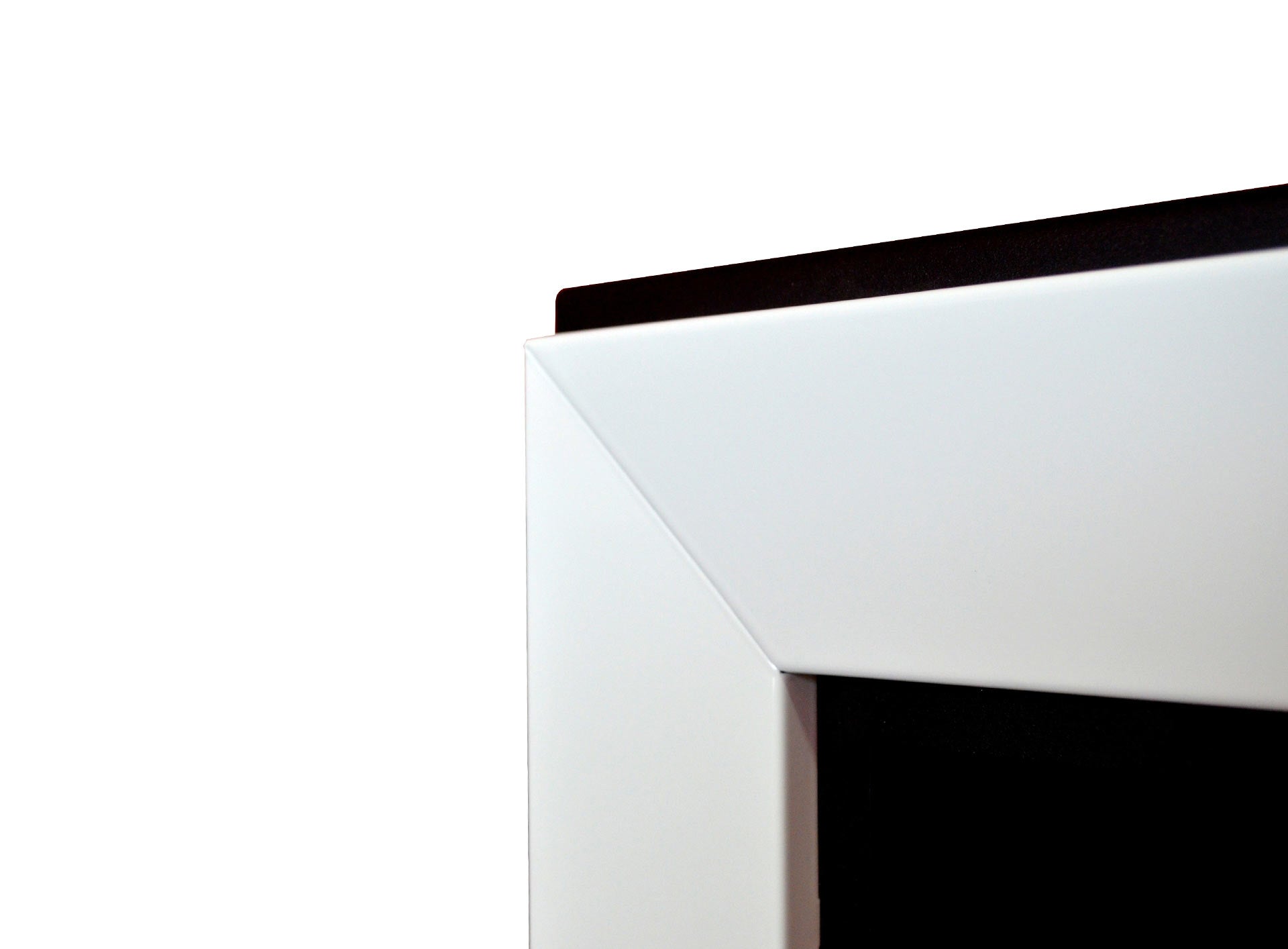 Biokamīns Frams 900 90/49/18 cm balts - N1 Home