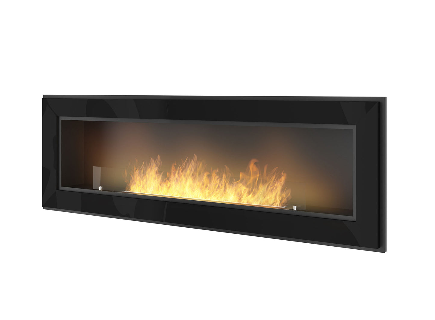 Biokamīns Frams 1500 150/49/20 cm melns - N1 Home