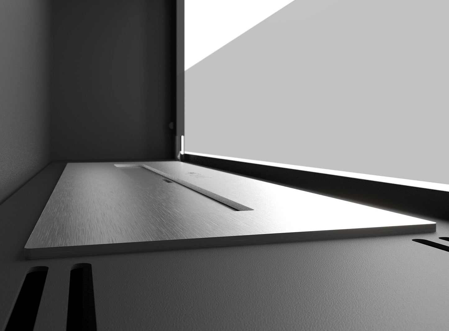 Biokamīns Frams 900 90/49/18 cm inox - N1 Home