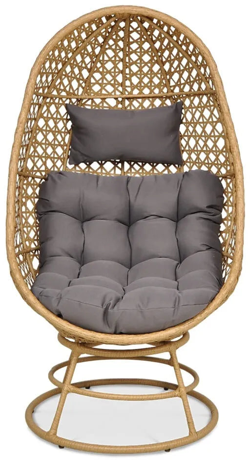 Grozāmais dārza krēsls Holy 82/80/147 cm bēšs - N1 Home