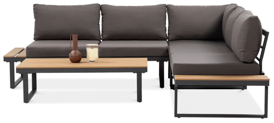 Dārza komplekts Emers tumši pelēks - N1 Home