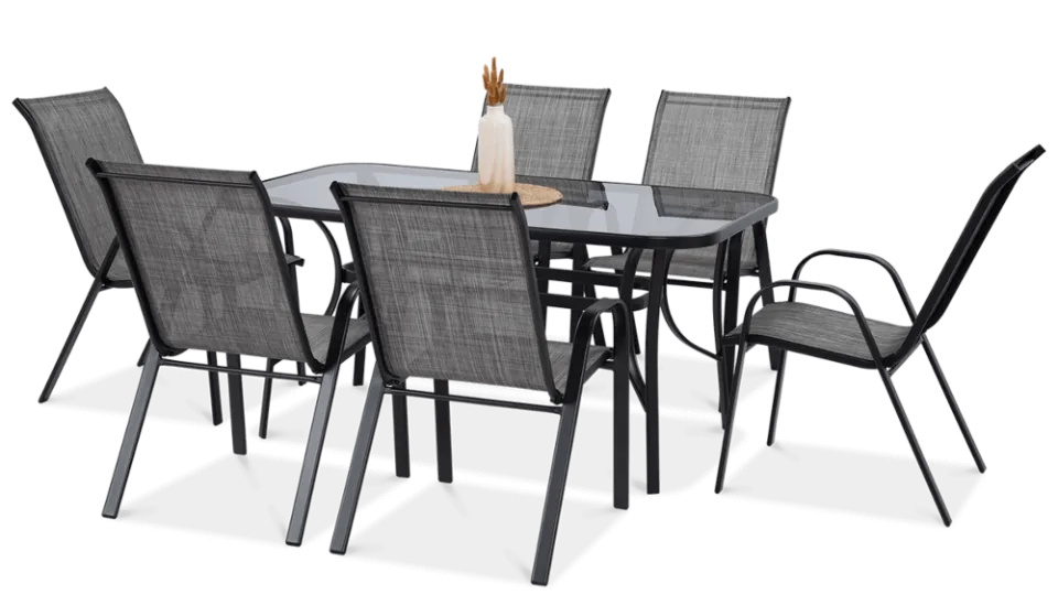 Dārza mēbeles Bologs gaiši pelēks - N1 Home