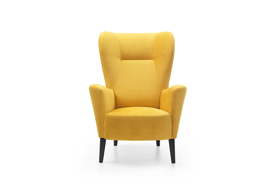 Krēsls Paris 83/93/110 cm dzelts - N1 Home