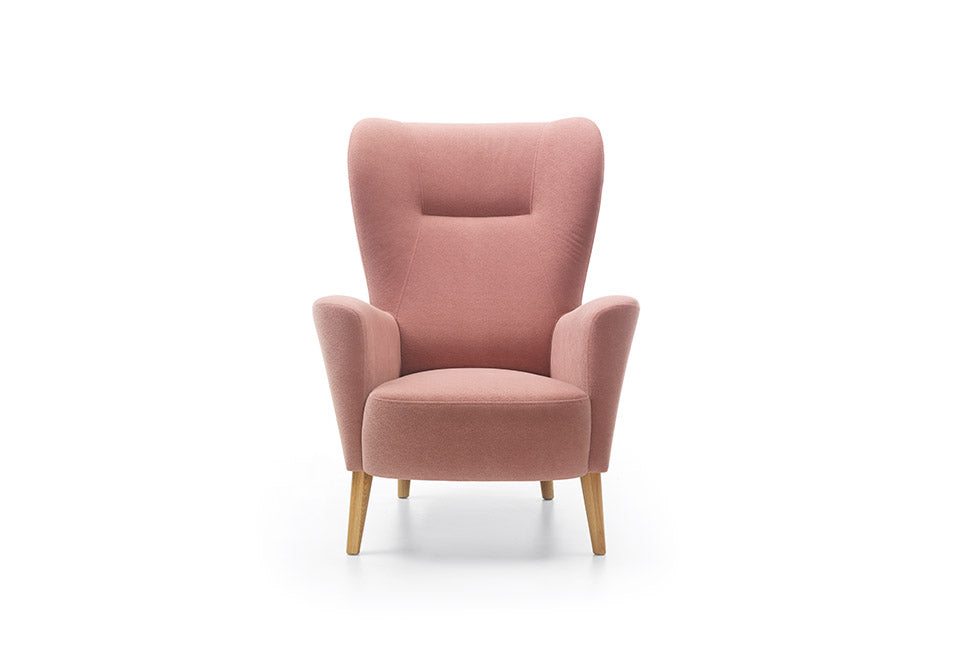 Krēsls Paris 83/93/110 cm rozā - N1 Home