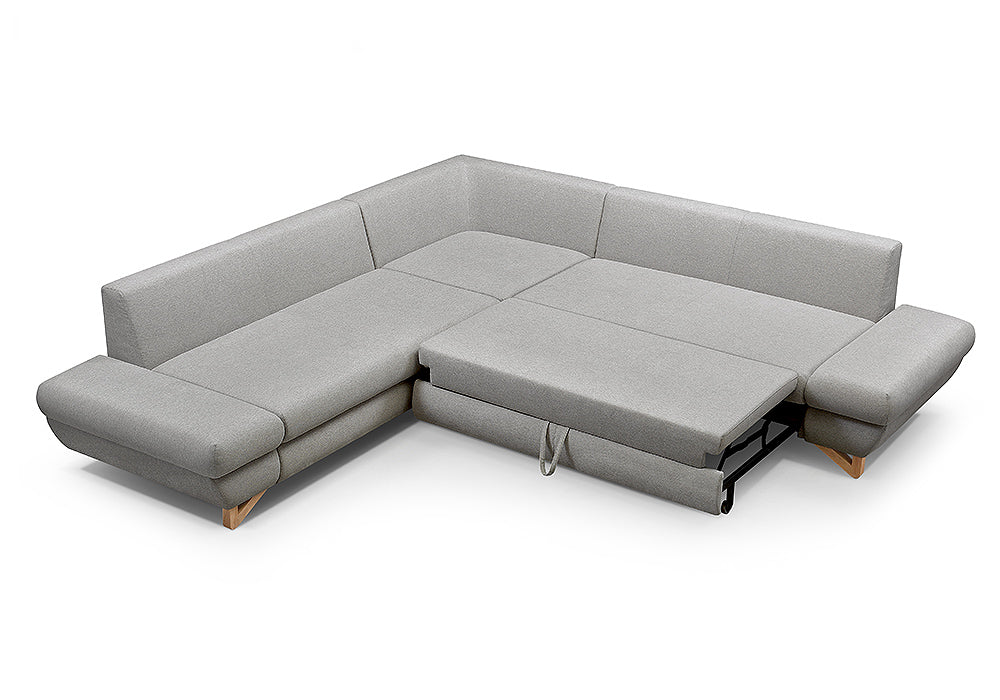 Dīvāns Avesa III 272/82-100/272 cm pelēks - N1 Home