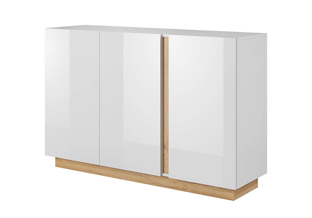 Kumode Arci 138,2/90,5/40 cm balts/ozols - N1 Home