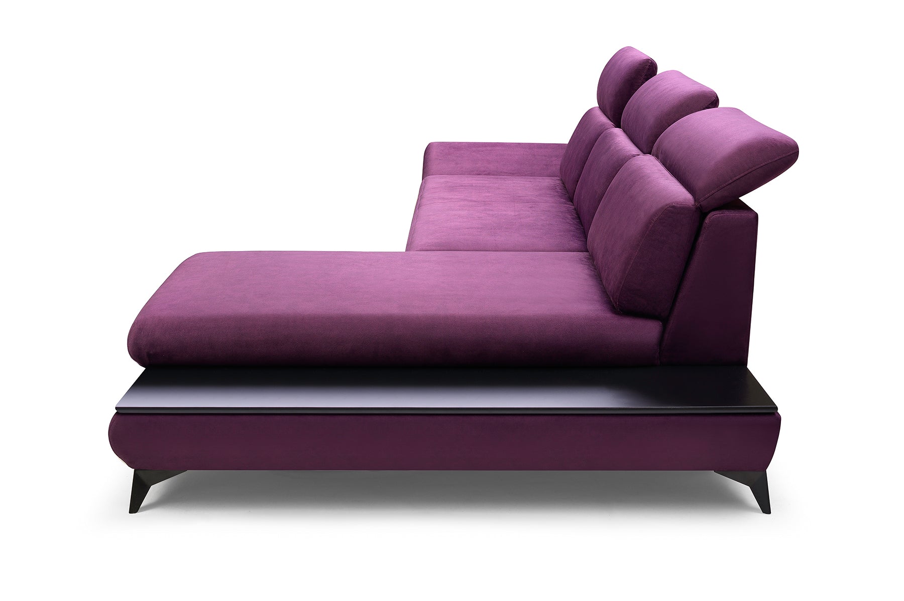 Dīvāns Tito 280/90-120/96-166 cm purple - N1 Home