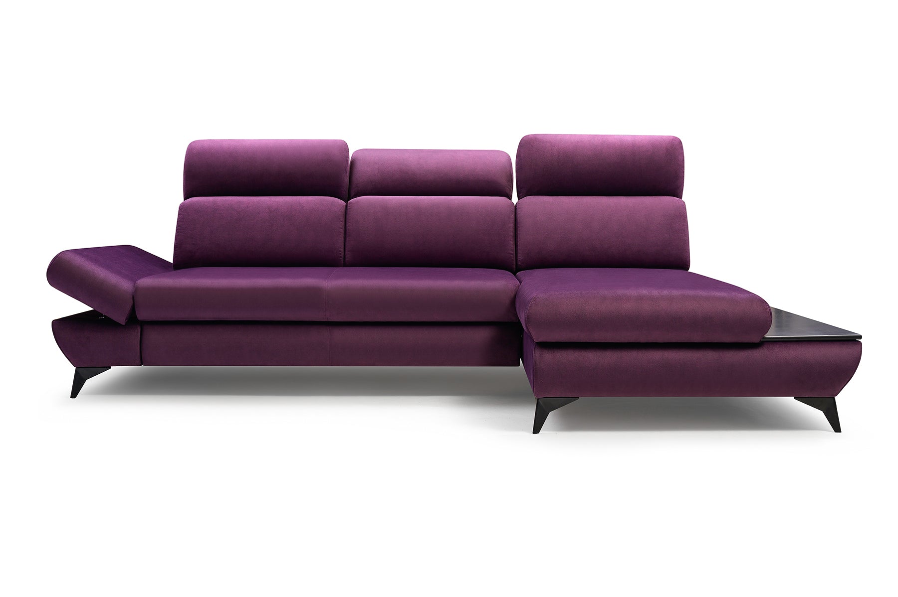 Dīvāns Tito 280/90-120/96-166 cm purple - N1 Home