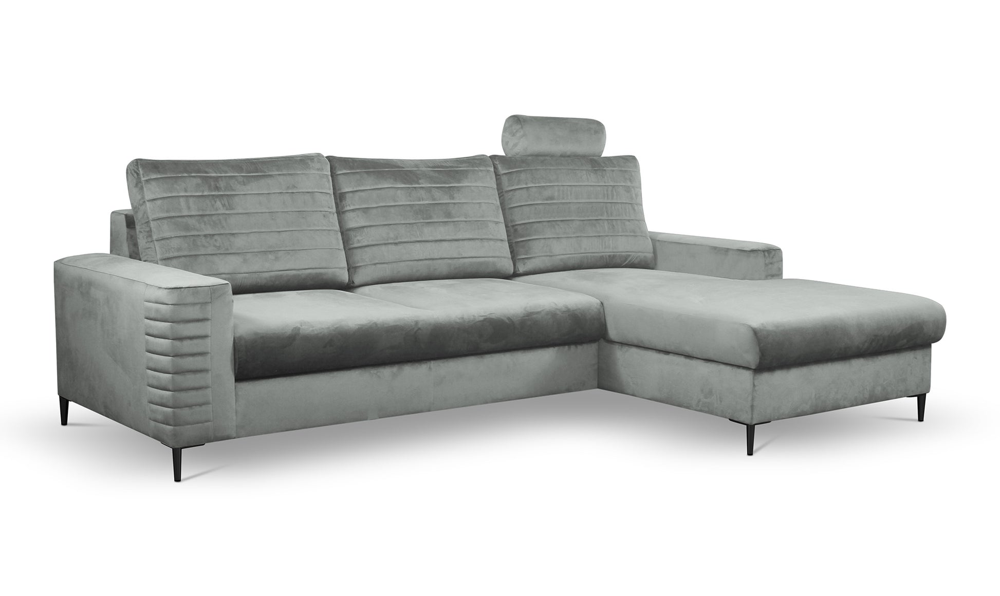 Dīvāns Colis 252/117,5/165 cm pelēks - N1 Home