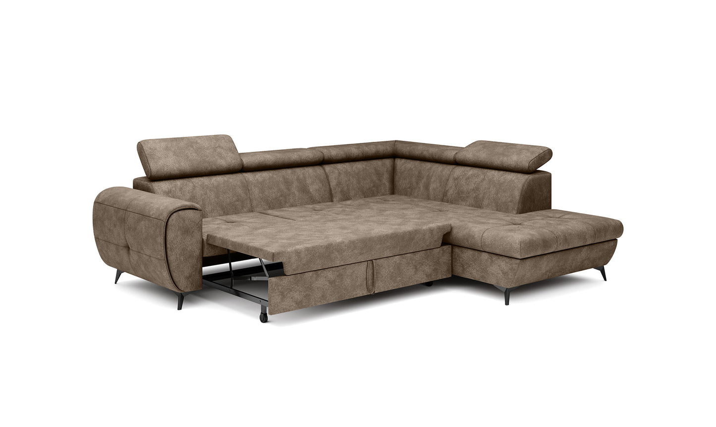 Dīvāns Mons Pin260/75-90/217 cm brūns - N1 Home