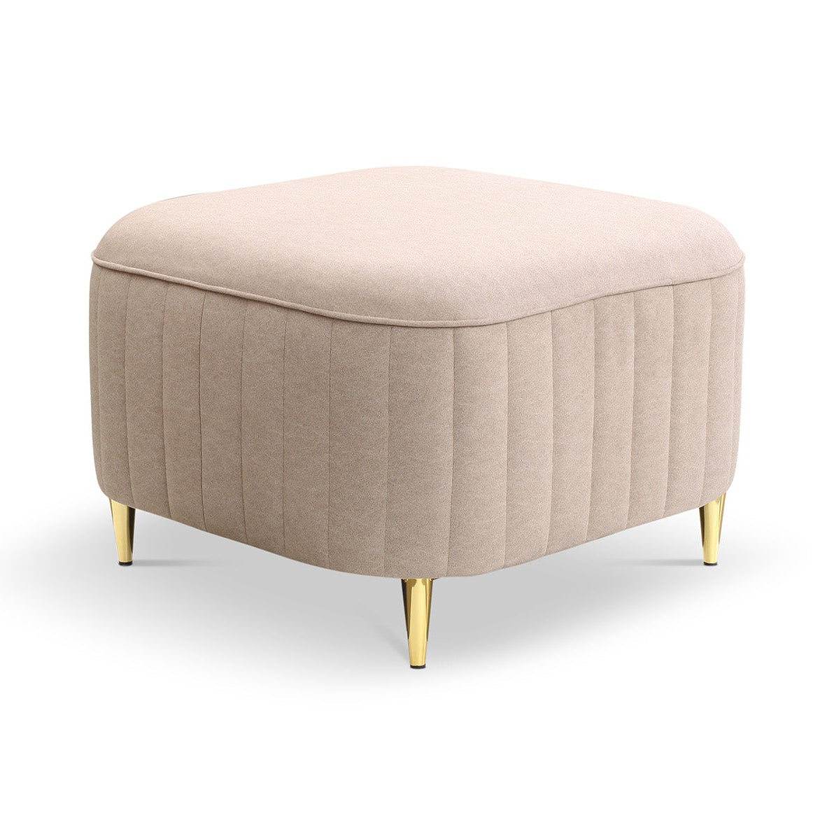 Pufs Laret 60/41/60 cm bēšš - N1 Home