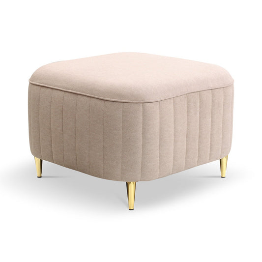 Pufs Laret 60/41/60 cm bēšš - N1 Home