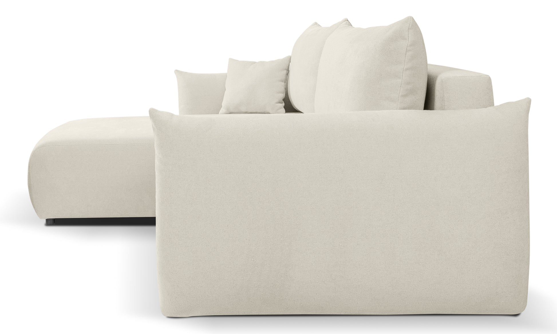 Dīvāns Alloreo 257/88/177 cm krēms - N1 Home