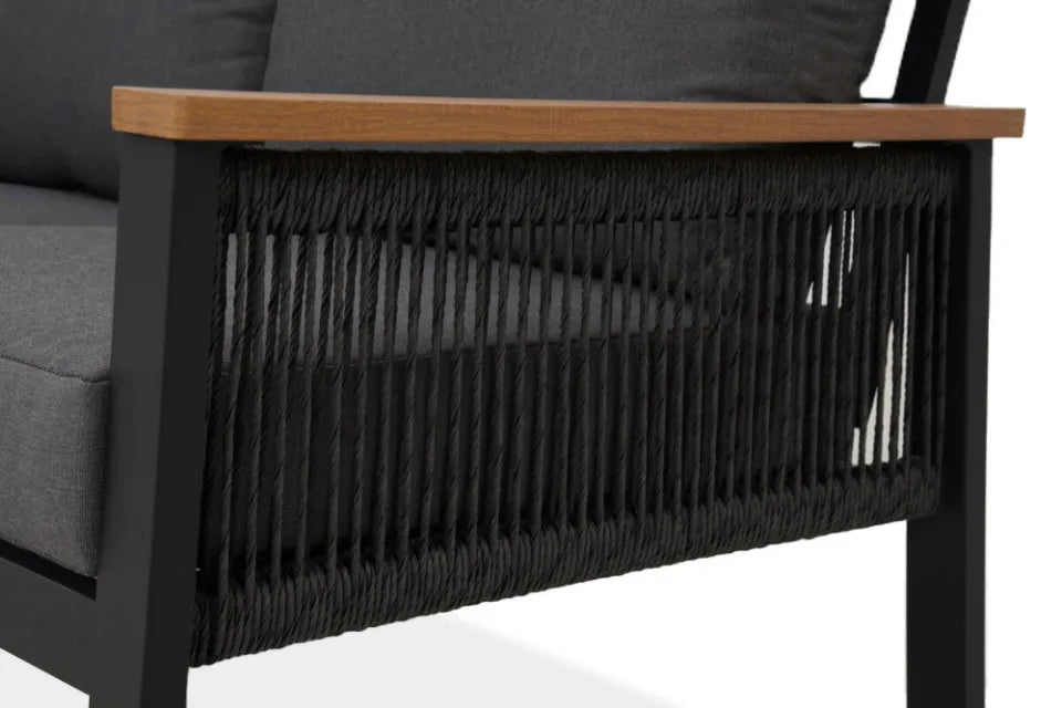 Dārza komplekts Askot 1 tumši pelēks - N1 Home