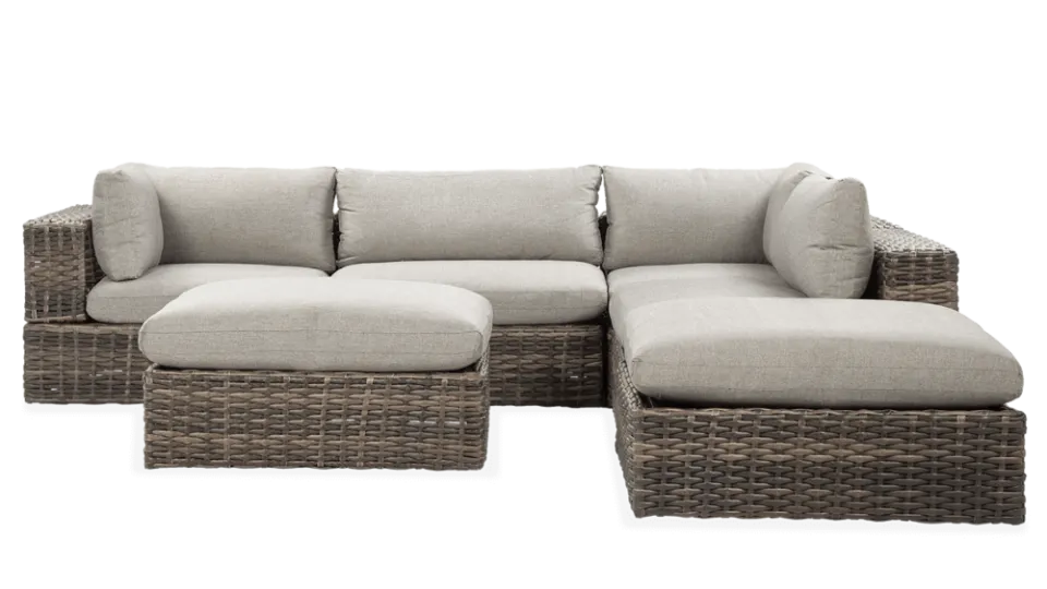 Dārza dīvāns Russe Kafe pelēks - N1 Home