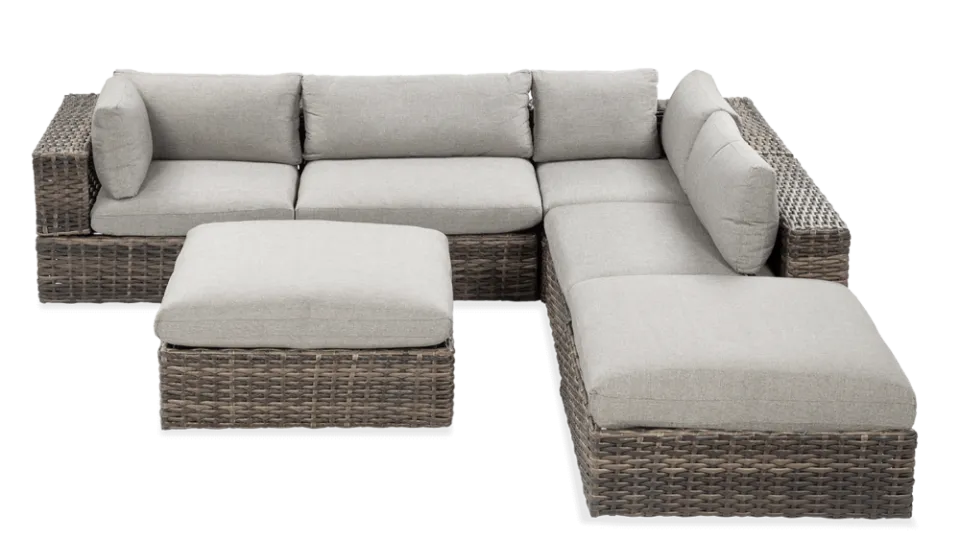 Dārza dīvāns Russe Kafe pelēks - N1 Home