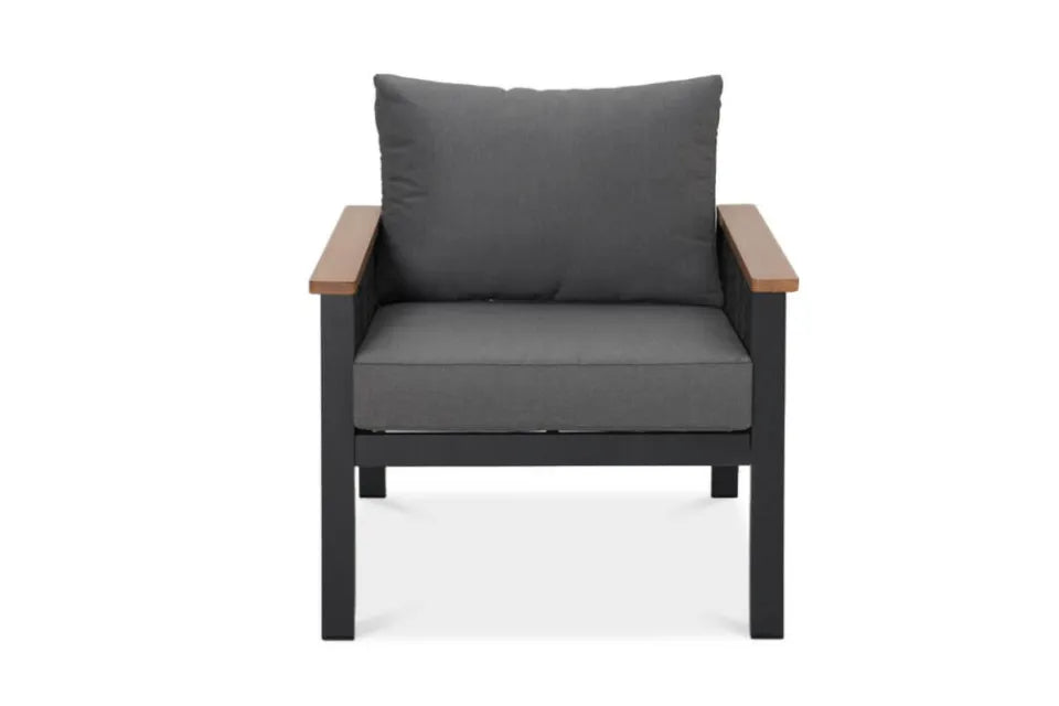 Dārza komplekts Askot 2 tumši pelēks - N1 Home