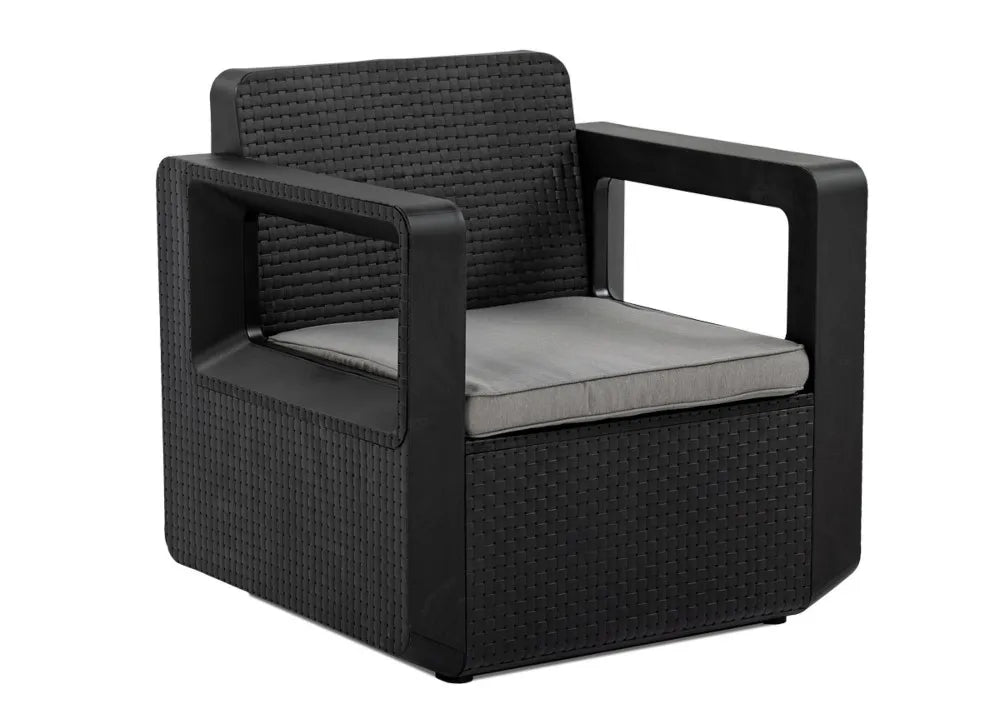 Atpūtas mēbeļu komplekts Veni antracīts - N1 Home