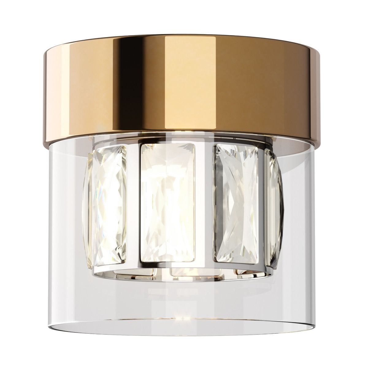 Piekaramā lampa Gemma 12/11 cm rozā zelta - N1 Home