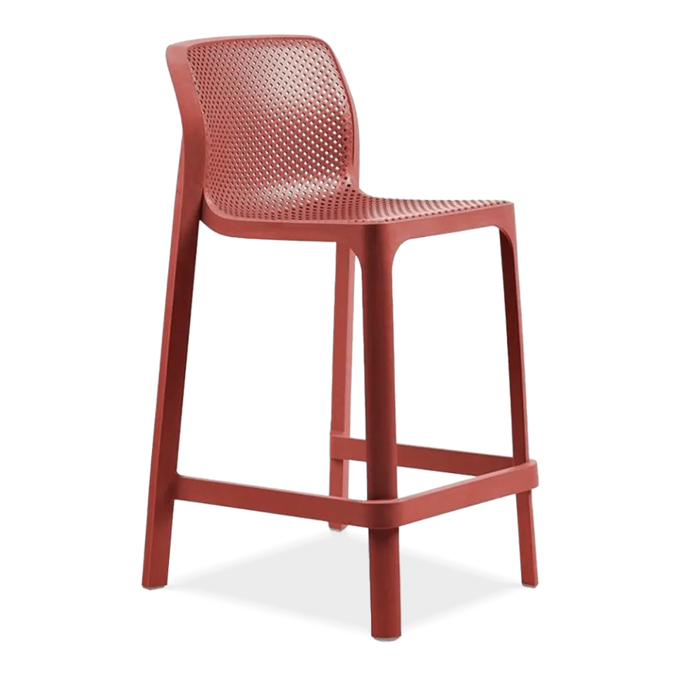 Dārza krēsls Narvi Stulo 49/101/52; 48/90/51 cm korallo - N1 Home