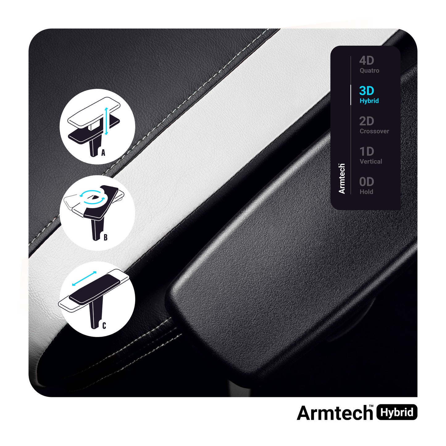 Krēsls X - HO 124-134/68/55,5; 133-143/73/62 cm melns/sarkans - N1 Home