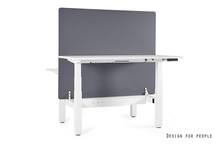 Galds Fino double 140/149,5 cm balts/balts - N1 Home