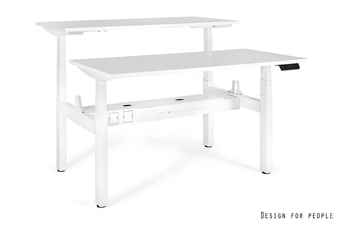 Galds Aktiva II 140; 160/70 cm balts/balts - N1 Home