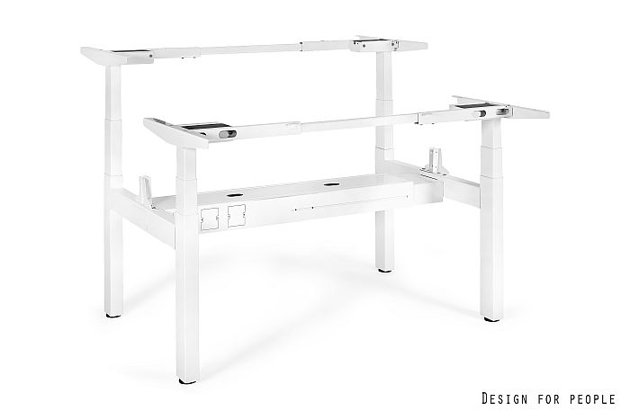Galds Aktiva II 140; 160/70 cm balts/valrieksts - N1 Home