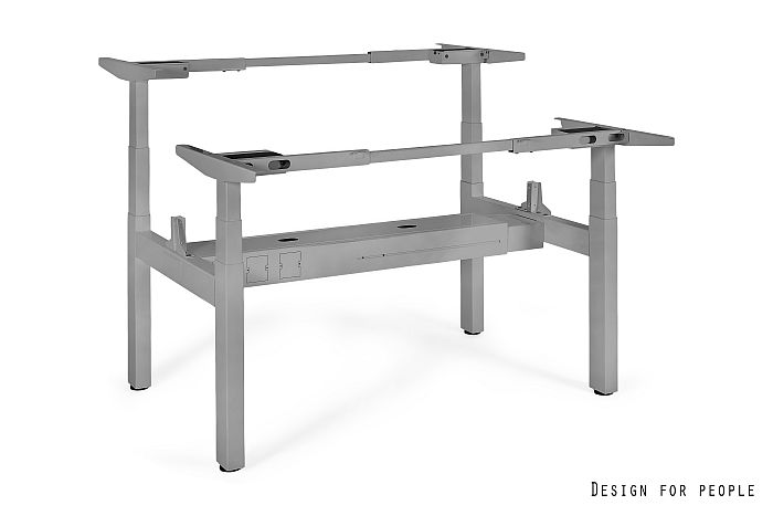 Galds Aktiva II 140; 160/70 cm pelēks/valrieksts - N1 Home